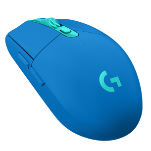 Logitech G305, zila - Bezvadu datorpele