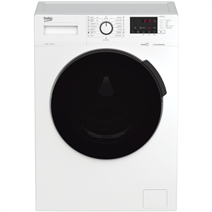 Beko, 7 kg, dziļums 44 cm, 1200 apgr/min. - Veļas mazgājamā mašīna ar priekšējo ielādi WUE7612XST