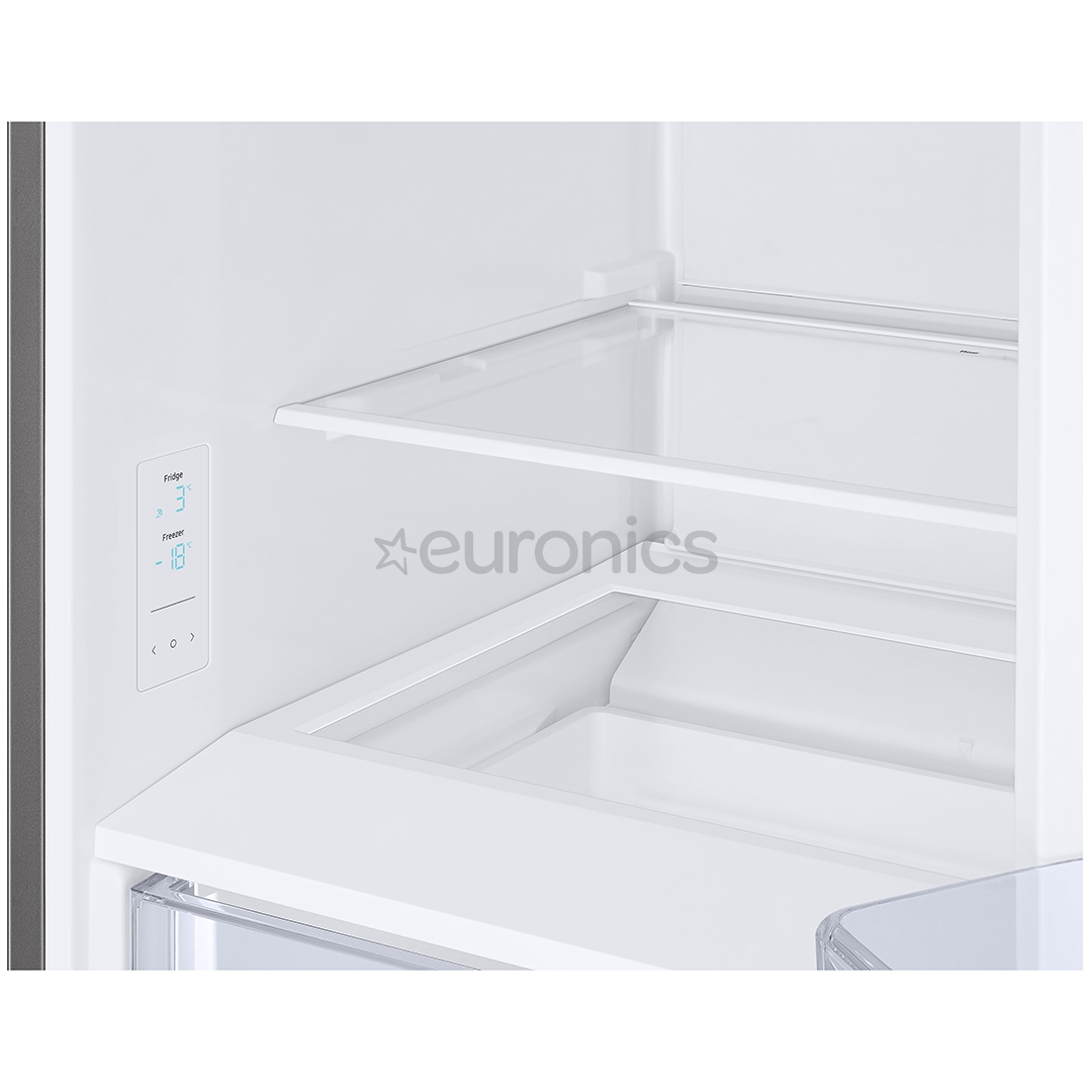 Samsung NoFrost, augstums 185.3 cm, 344 L, nerūsējošā tērauda - Ledusskapis