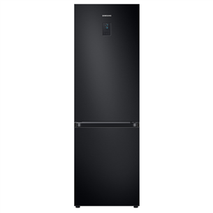 Samsung NoFrost, augstums 185.3 cm, 344 L, melna - Ledusskapis