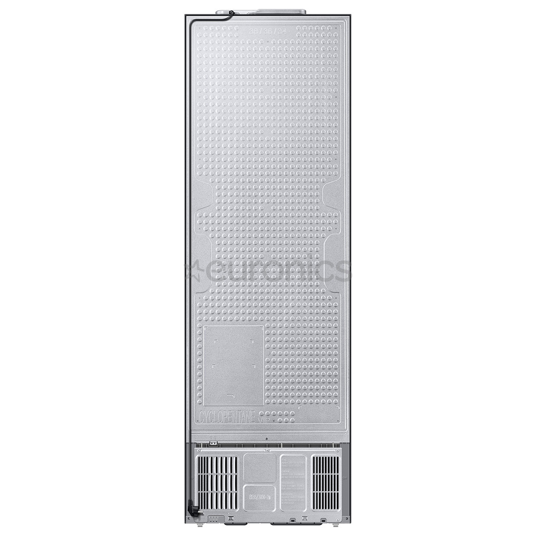Samsung NoFrost, augstums 185.3 cm, 344 L, melna - Ledusskapis