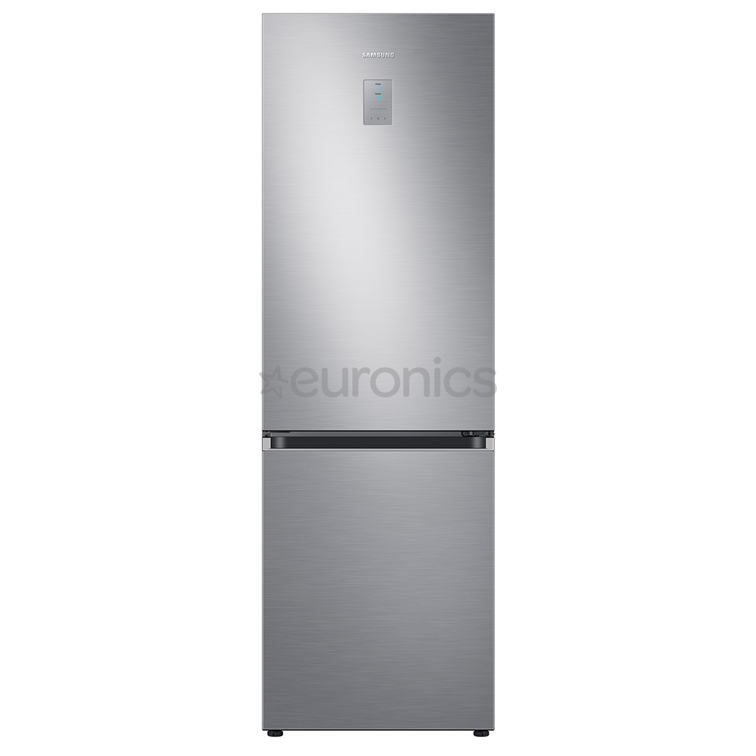 Samsung, NoFrost, augstums 185.3 cm, 344 L, nerūsējošā tērauda - Ledusskapis