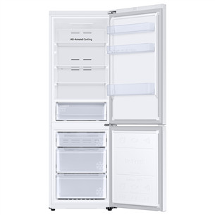 Samsung, NoFrost, augstums 185.3 cm, 344 L, balta - Ledusskapis