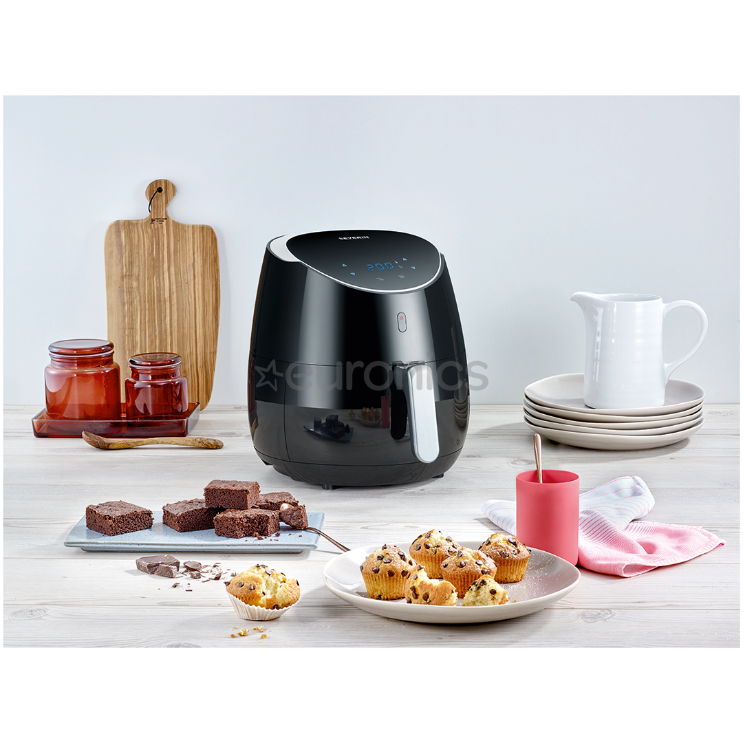 Severin XXL, 5 L, black - Air Fryer