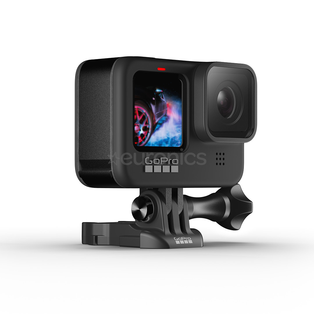 GoPro HERO9 Black, 5.3K/30fps, melna - Video kamera