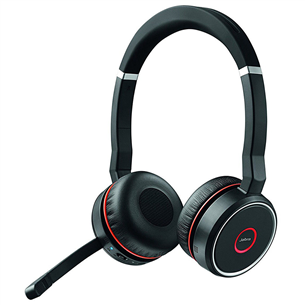 Jabra Evolve 75, melna - Bezvadu austiņas ar mikrofonu 100-98510000-99