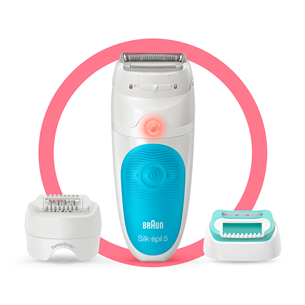 Braun Silk-épil 5, white/blue - Epilator