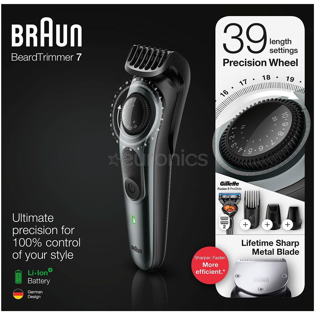 braun trimmer bt7240