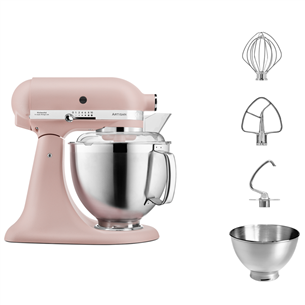 KitchenAid Artisan Exclusive, 4.8 L, 300 W, pink - Mixer 5KSM185PSEFT