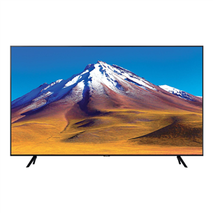 Samsung LCD 4K UHD, 65", feet stand, black - TV