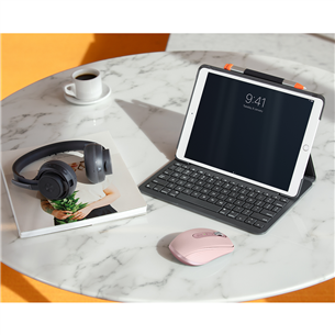 Logitech MX Anywhere 3, rozā - Bezvadu datorpele