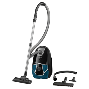 Tefal X-Trem Power Successor, 550 W, melna/zila - Putekļu sūcējs TW6851EA