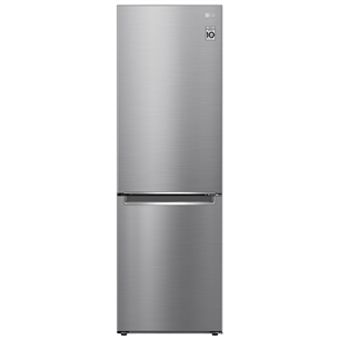 LG NatureFRESH™, augstums 186 cm, 341 L, sudraba - Ledusskapis GBB61PZJMN.APZQEUR