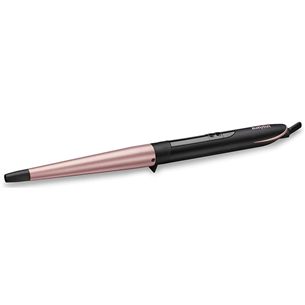 BaByliss, diameter 13-25 mm, 160-210 °C, black/pink - Conical curler