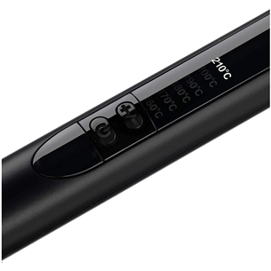 BaByliss, diametrs 13-25 mm, 160-210 °C, melna/rozā - Koniskās lokšķēres