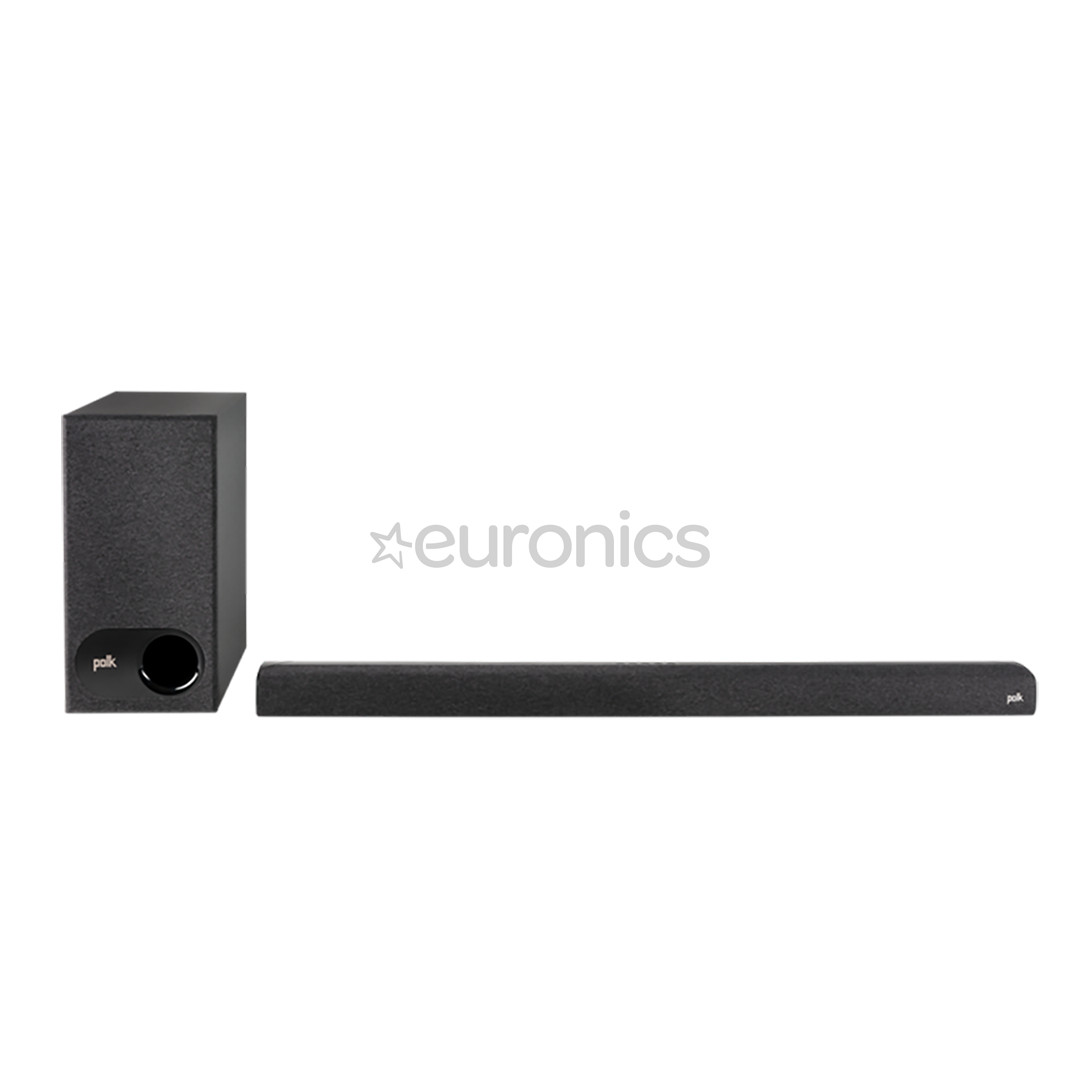 Polk Signa S3, 2.1, tumši pelēka - Soundbar mājas kinozāle