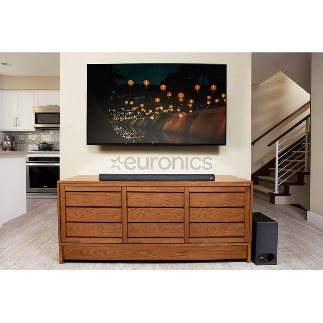 Polk Signa S3, 2.1, tumši pelēka - Soundbar mājas kinozāle