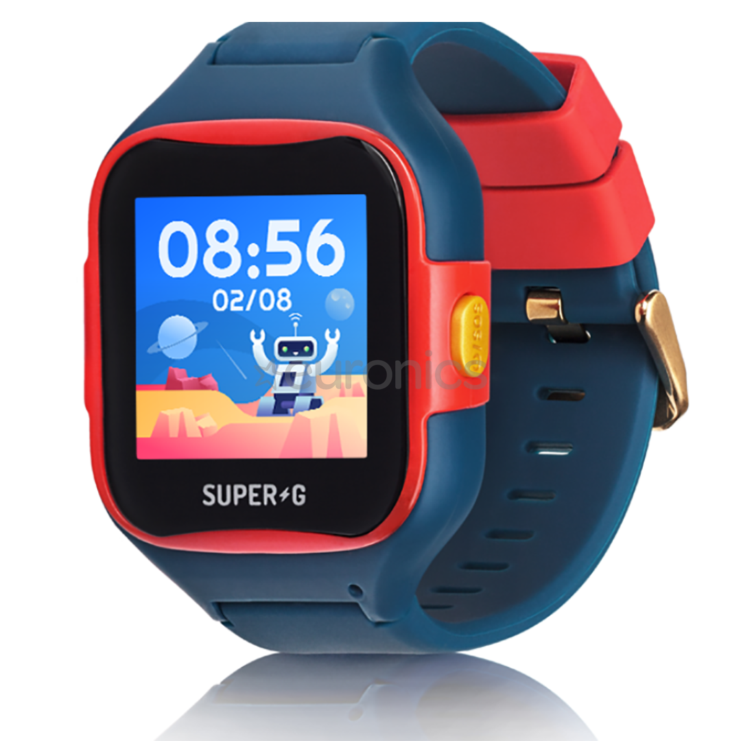 Super-G Blast, blue - Smartwatch for kids