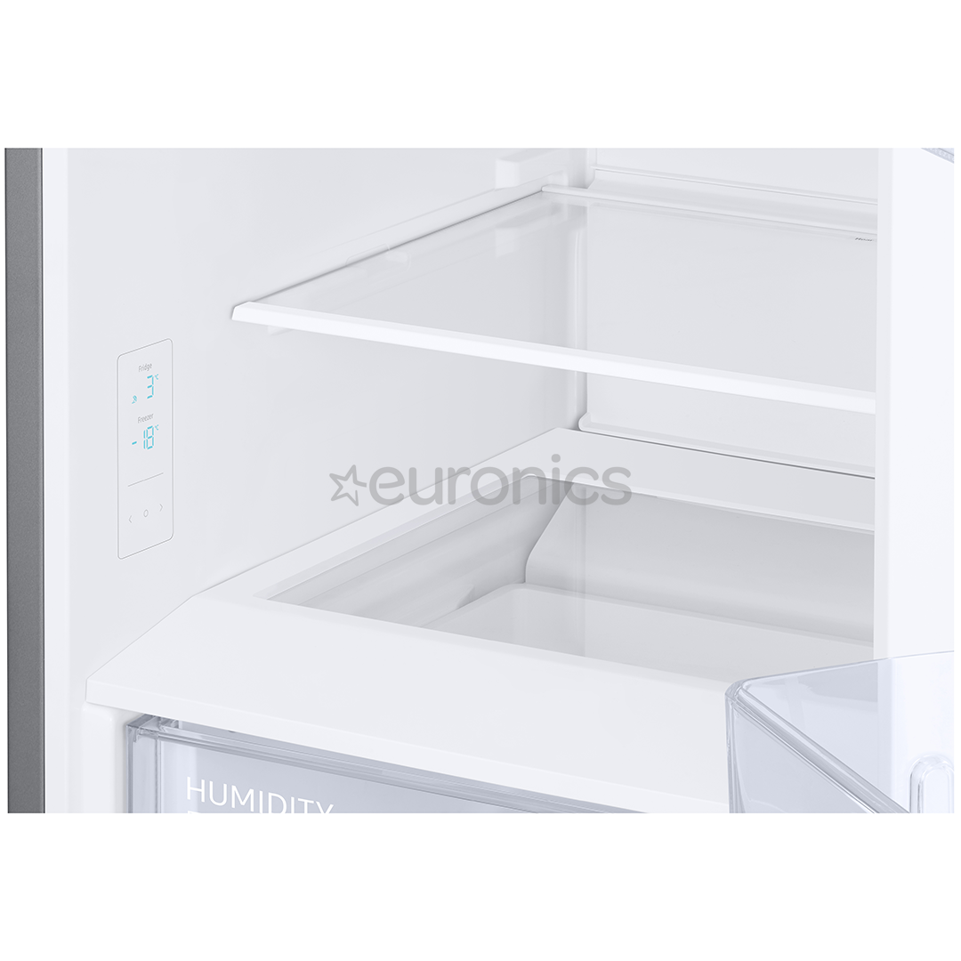 Samsung, NoFrost, augstums 203 cm, 390 L, sudraba - Ledusskapis
