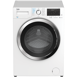 Beko, 7/4 kg, dziļums 45 cm, 1400 apgr/min. - Veļas mazgājamā mašīna ar žāvētāju HTE7736XC0