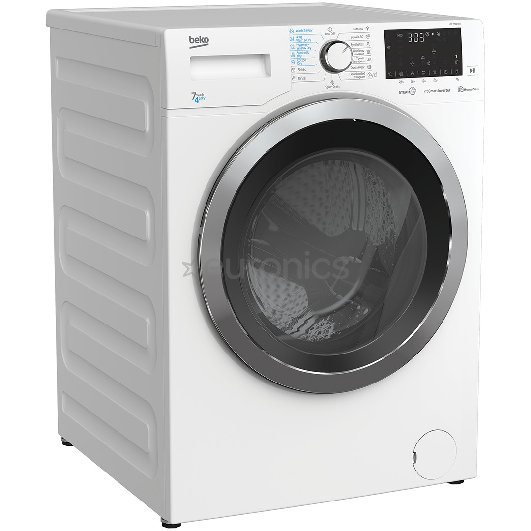 Beko, 7/4 kg, dziļums 45 cm, 1400 apgr/min. - Veļas mazgājamā mašīna ar žāvētāju
