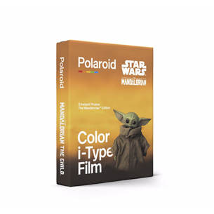 Фотобумага Color i‑Type Film ‑ The Mandalorian, Polaroid / 8 шт