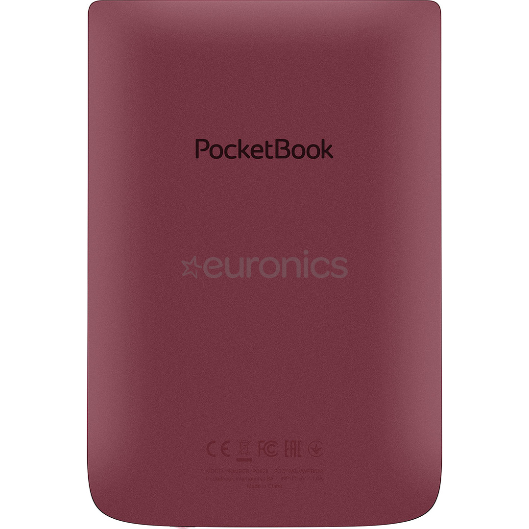 PocketBook Touch Lux 5, 6", 8 ГБ, красный - Электронная книга