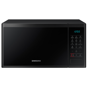 Samsung, 23 L, melna - Mikroviļņu krāsns MS23J5133AK/BA