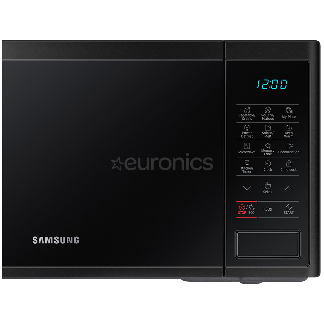 Samsung, 23 L, melna - Mikroviļņu krāsns