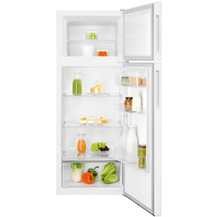 Electrolux, height 144 cm, 207 L, white - Refrigerator
