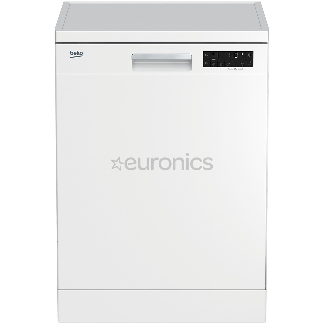 Beko, 14 комплектов посуды, белый - Отдельностоящая посудомоечная машина