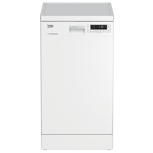 Beko, 10 komplekti, platums 44.8 cm, balta - Trauku mazgājamā mašīna