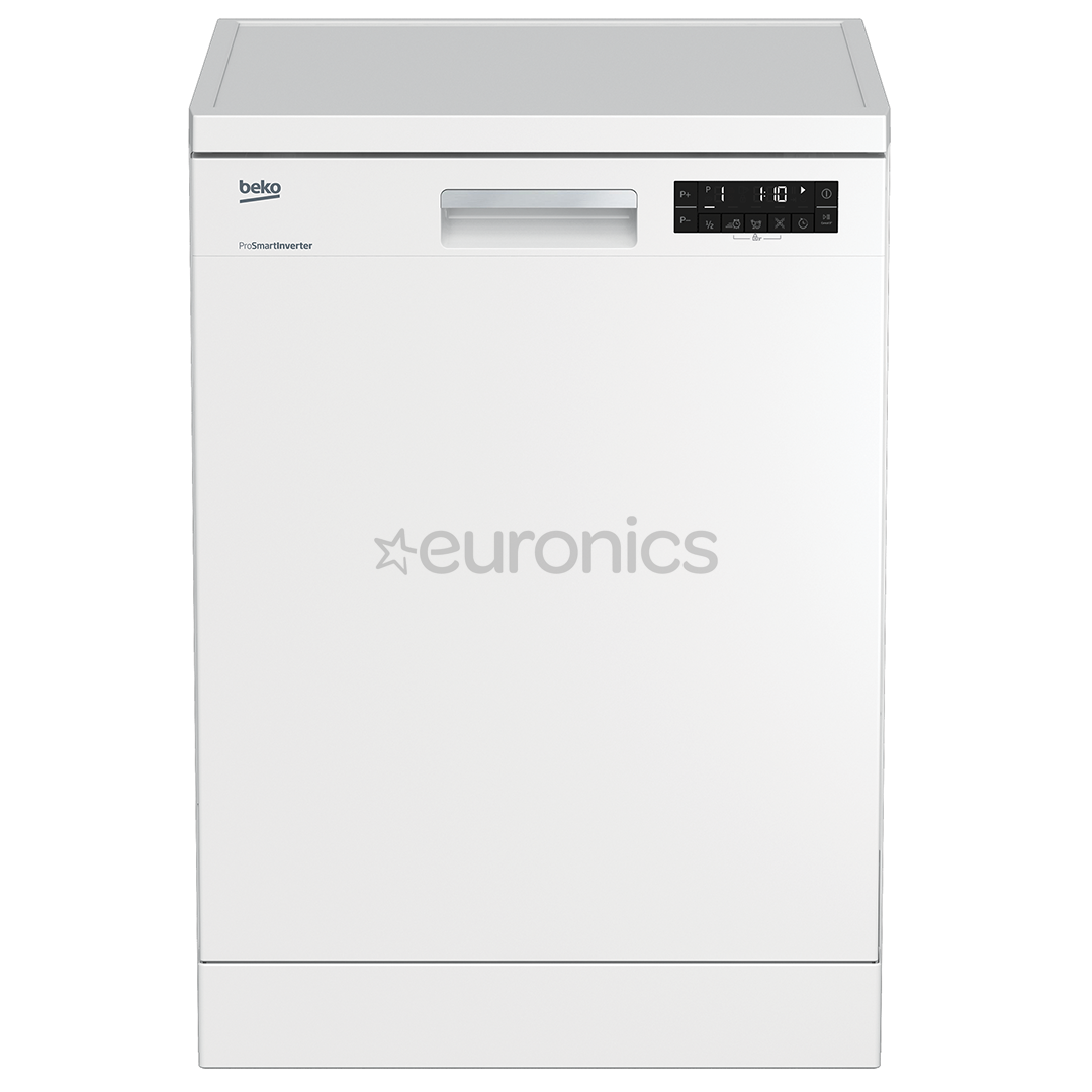 Beko, 14 komplekti, platums 60 cm, balta - Trauku mazgājamā mašīna