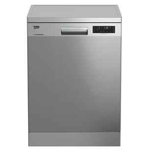 Beko, 14 place settings, width 60 cm, silver - Dishwasher DFN26422X