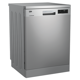 Beko, 14 place settings, grey - Freestanding Dishwasher