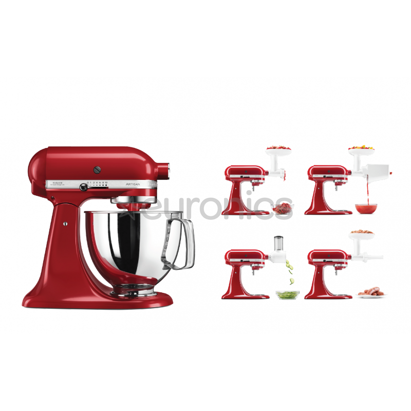 Mikseris Artisan + Gourmet komplekts, KitchenAid