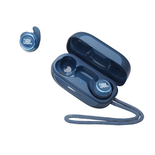 JBL Reflect Mini, zila - Bezvadu austiņas JBLREFLMININCBLU