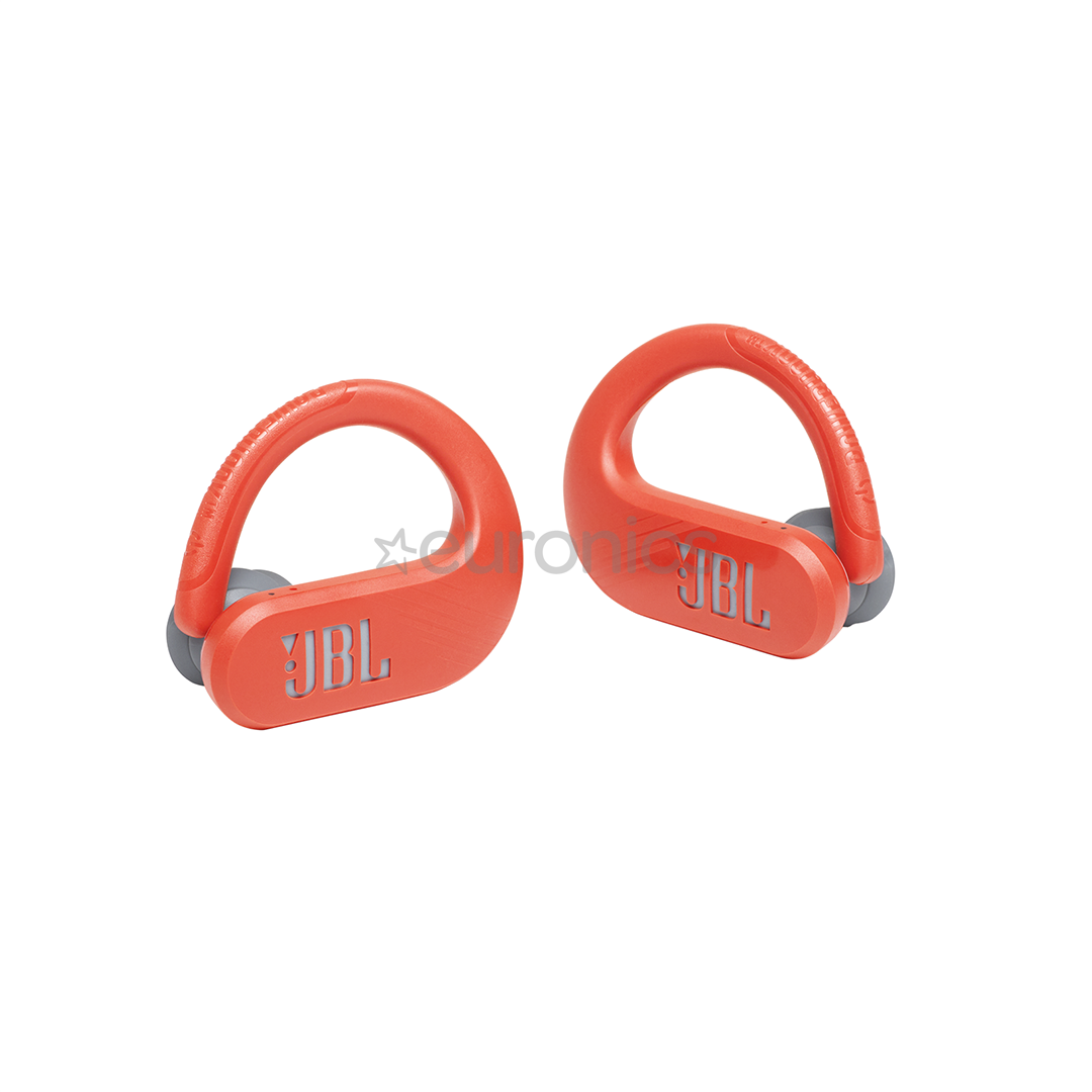 JBL Endurance PEAK II, sarkana - Bezvadu sporta austiņas