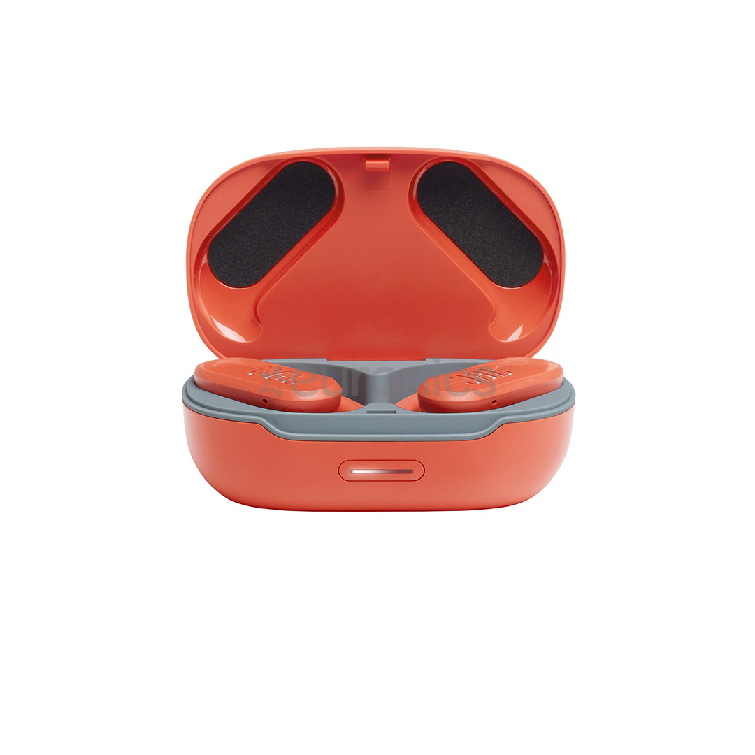 JBL Endurance PEAK II, sarkana - Bezvadu sporta austiņas