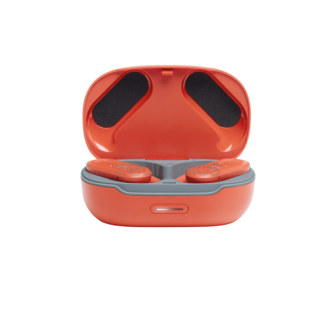 JBL Endurance PEAK II, sarkana - Bezvadu sporta austiņas