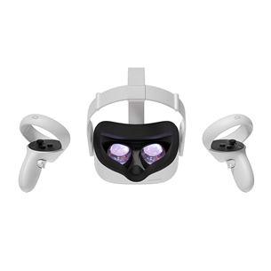 Meta Quest 2, 256 ГБ, контроллеры Touch, белый - VR-гарнитура