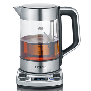 Severin, variable thermostat, 1.7 L, glass - Tea maker