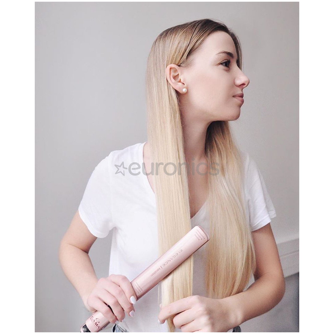 GA.MA Keration Elegance LED, 130-230°C, медный - Щипцы для выпрямления волос
