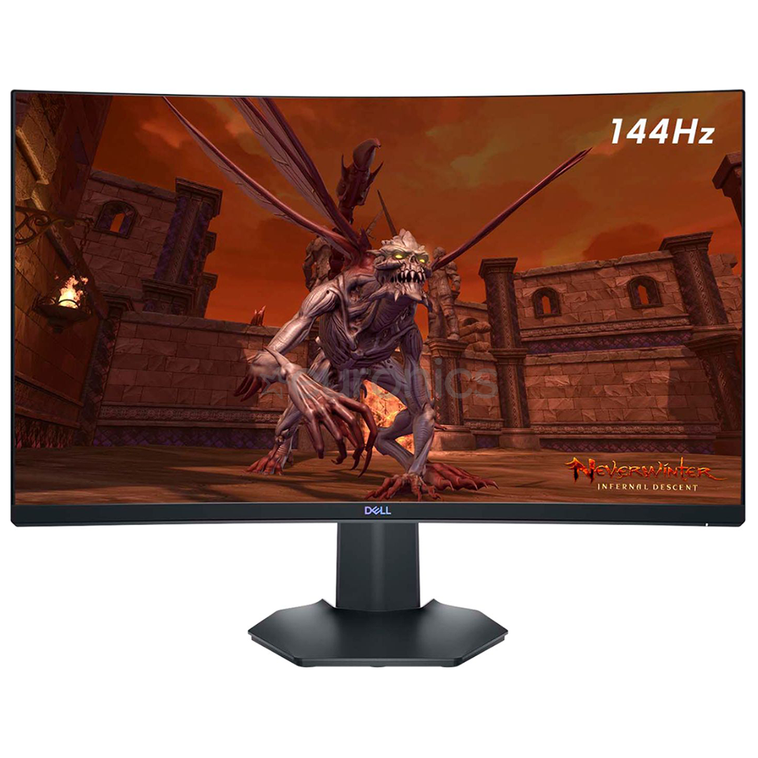 Dell S2721HGF, 27'', FHD, LED VA, 144 Hz, curved, black - Monitor