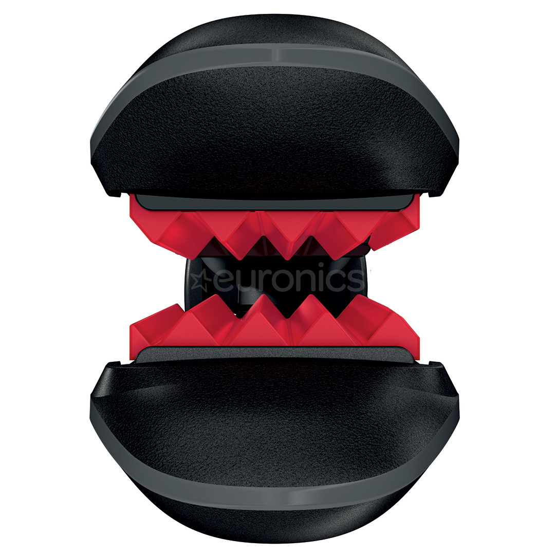 Valera Swiss'X Frise, 230°C, melna/sarkana - Matu gofrētājs