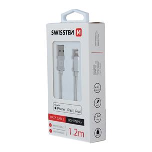 Кабель USB-Lightning Swissten / длина: 1,2 м