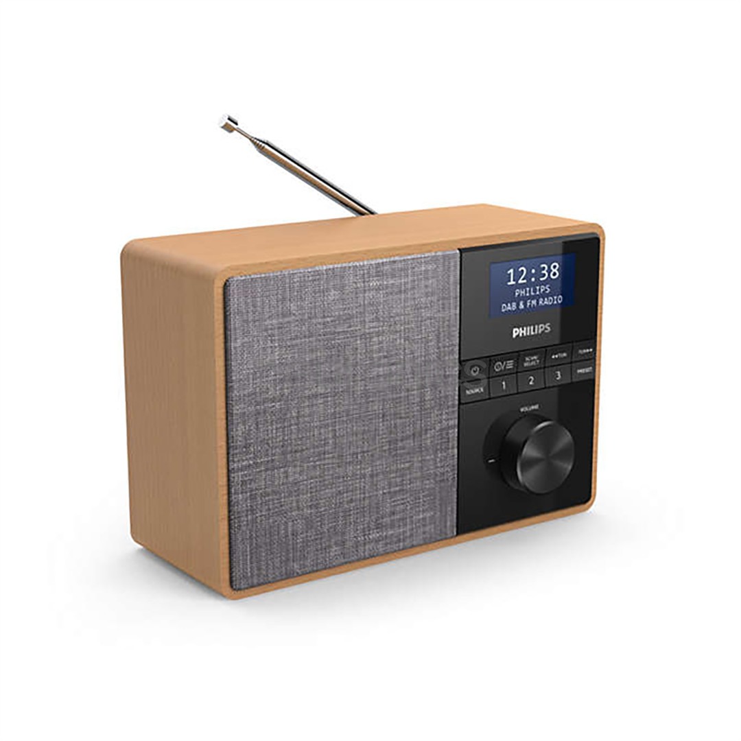 Philips TAR5505, DAB+, FM, Bluetooth, timer, brown - Kitchen radio
