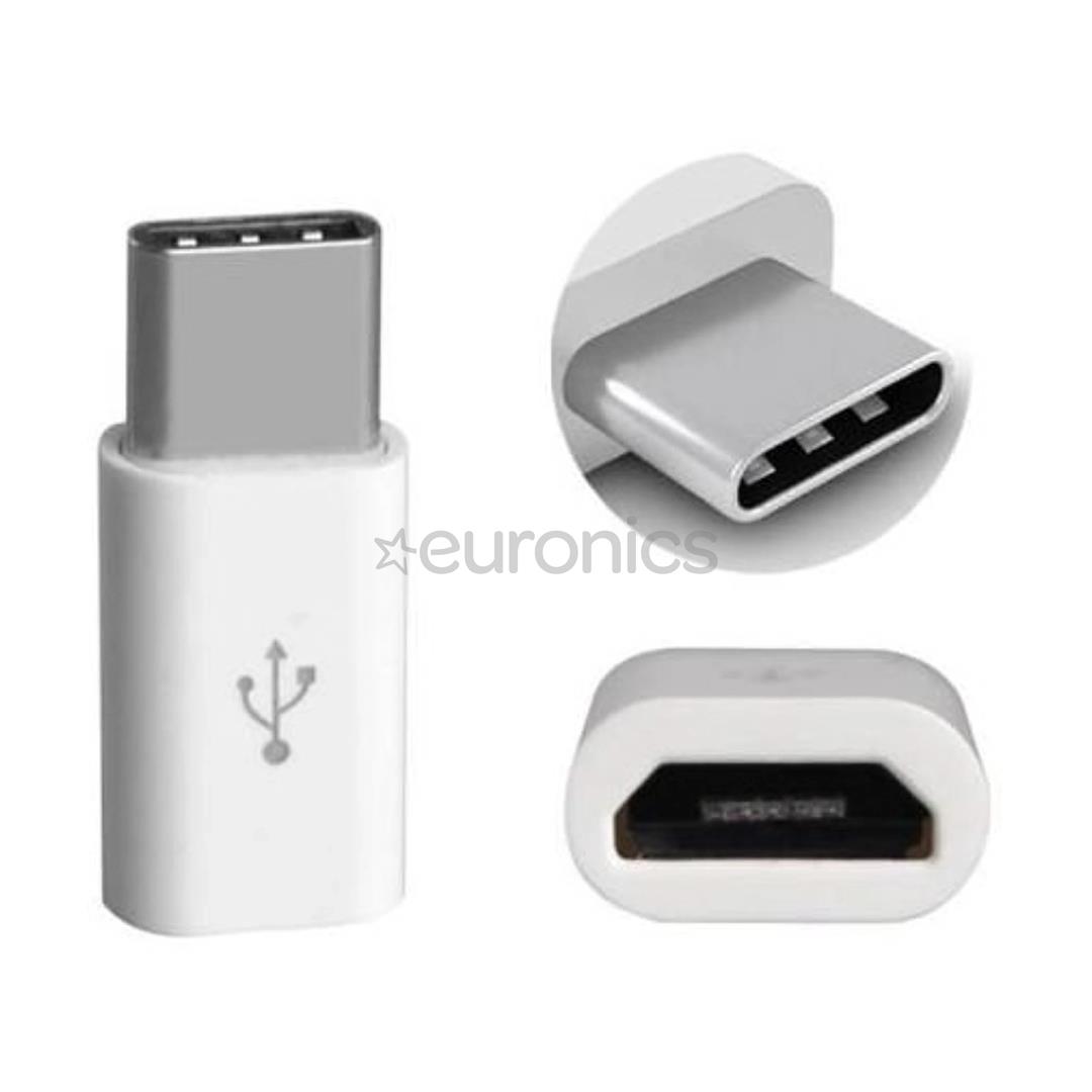 Adapteris MicroUSB uz Type-C USB, Mocco