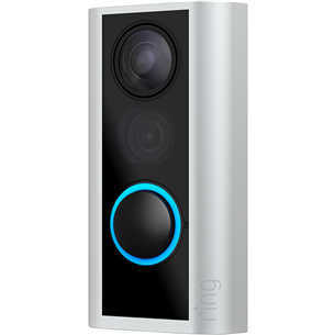 Ring Door View Cam, WiFi, black/white - Smart Doorbell with Camera