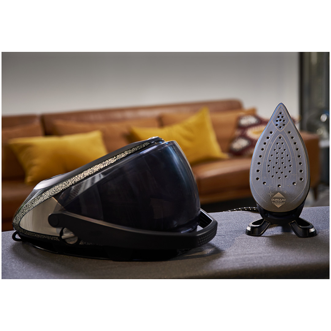 Tefal Pro Express Ultimate, 2600 W, melna - Gludināšanas sistēma